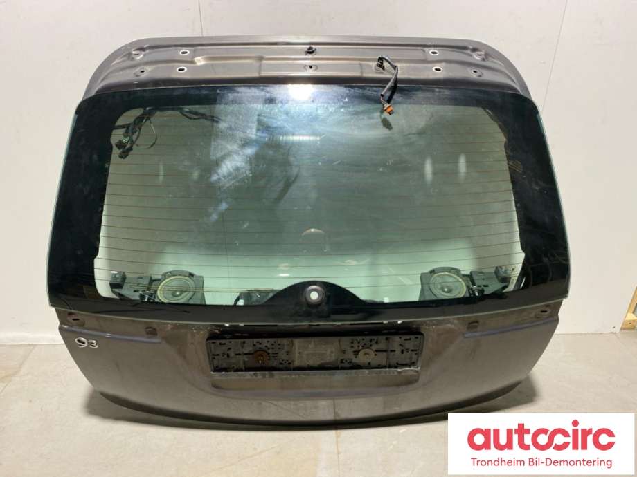 Bakluke til Saab 9-3, 2003-2007 (Type II, Fase 1)  (LES INFO|)