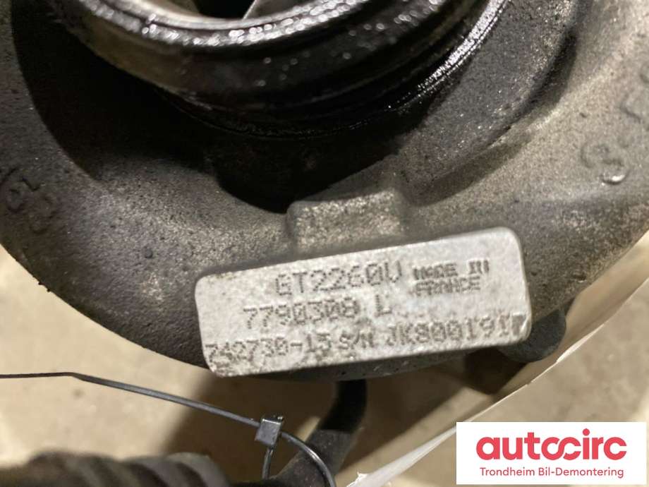 Turbo til BMW 5-Serie 1996-2003 (E39) (E39) (GARRET|11657781435|7790308L|)
