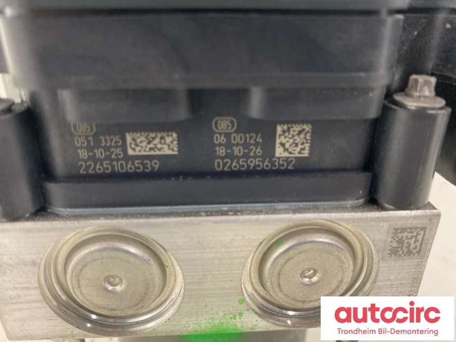 ABS sentral til Opel Combo E 2019-->>  (BOSCH|9808958280|9830453480|98 089 582 80| 98 304 534 80| 0265290610| 0265956352)
