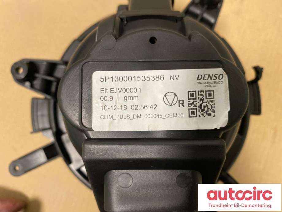 Varmeapparat motor til Opel Combo E 2019-->>  (DENSO|5P1330100|)