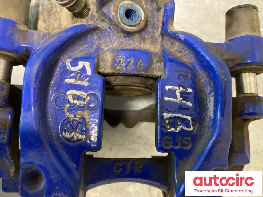 Bremsecaliper høyre bak, elektrisk til VW Golf VII 2017-2020 (Fase 2)  (..|5G0615424D|5Q0615424E|)