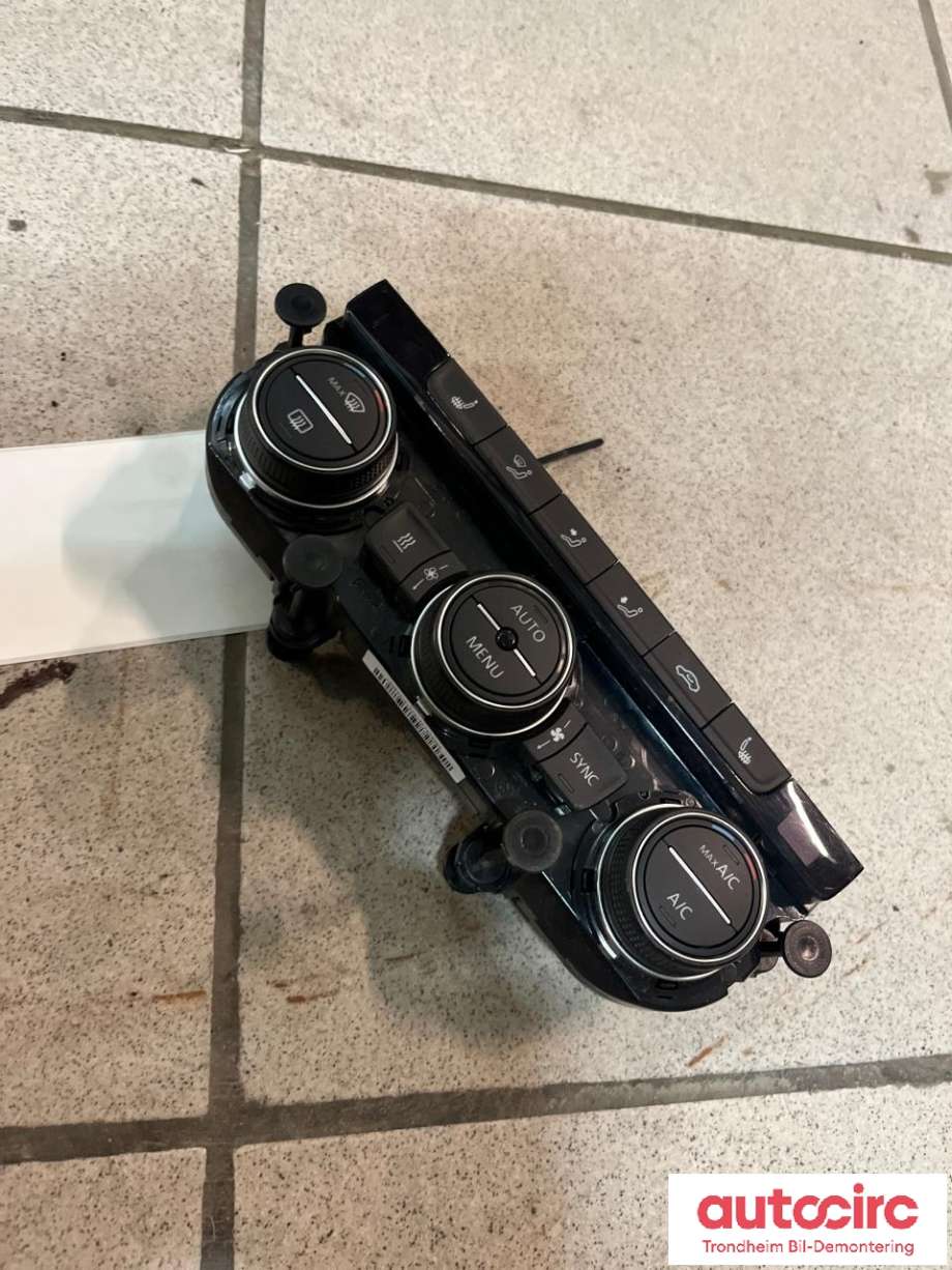 Varmeapparat betjening til VW Golf VII 2017-2020 (Fase 2) (BHTC|5GE907044AH|)