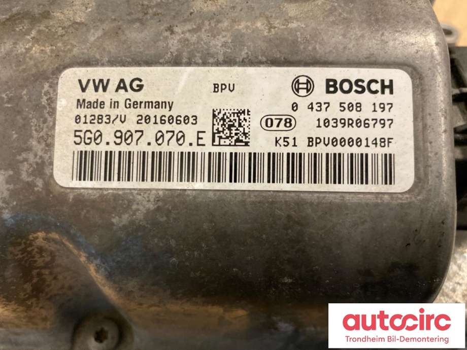Inverter hybrid til VW Golf VII 2017-2020 (Fase 2)  (BOSCH|5G0907070E|0437508197|)