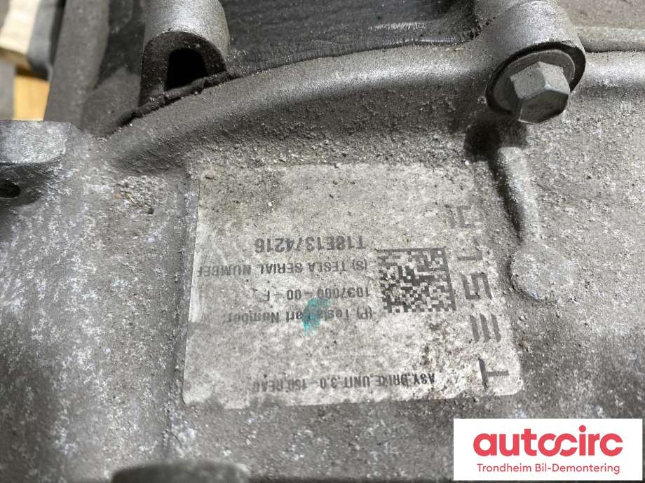 Motor elbil bak til Tesla Model S 2016-2021 (Fase 2)  (..|)