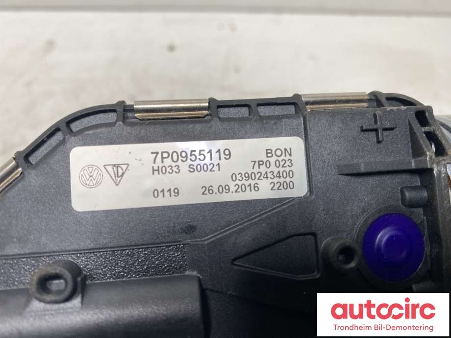 Viskermotor frontrute til Porsche Cayenne 2010-2017 (92A) (92A) (..|958955023A|958955023B|)