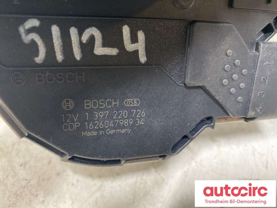 Viskermotor frontrute til Porsche Cayenne 2010-2017 (92A) (92A) (..|958955023A|958955023B|)