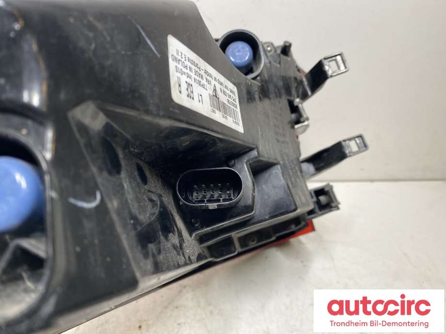 Baklykt høyre ytre til Porsche Cayenne 2010-2017 (92A) (92A) (..|95863106210|95863106211|)