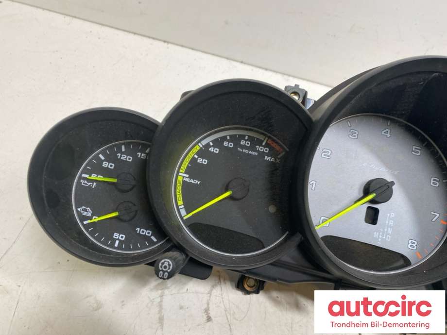 Instrumentpanel til Porsche Cayenne 2010-2017 (92A) (92A) (VDO|95864117202|95864117204|7P5.920.953.CG)