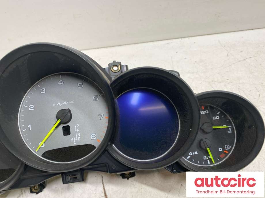 Instrumentpanel til Porsche Cayenne 2010-2017 (92A) (92A) (VDO|95864117202|95864117204|7P5.920.953.CG)