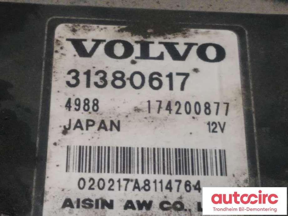 Styreenhet girkasse til Volvo V90 / V90 CC / S90 2016-->>  (AISIN|31380617|)