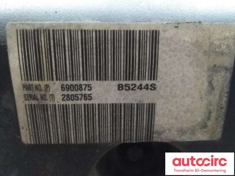 Motor bensin til Volvo S60 2000-2004 (Type I, Fase 1)  (VOLVO|8251485|6900875|B5244S)