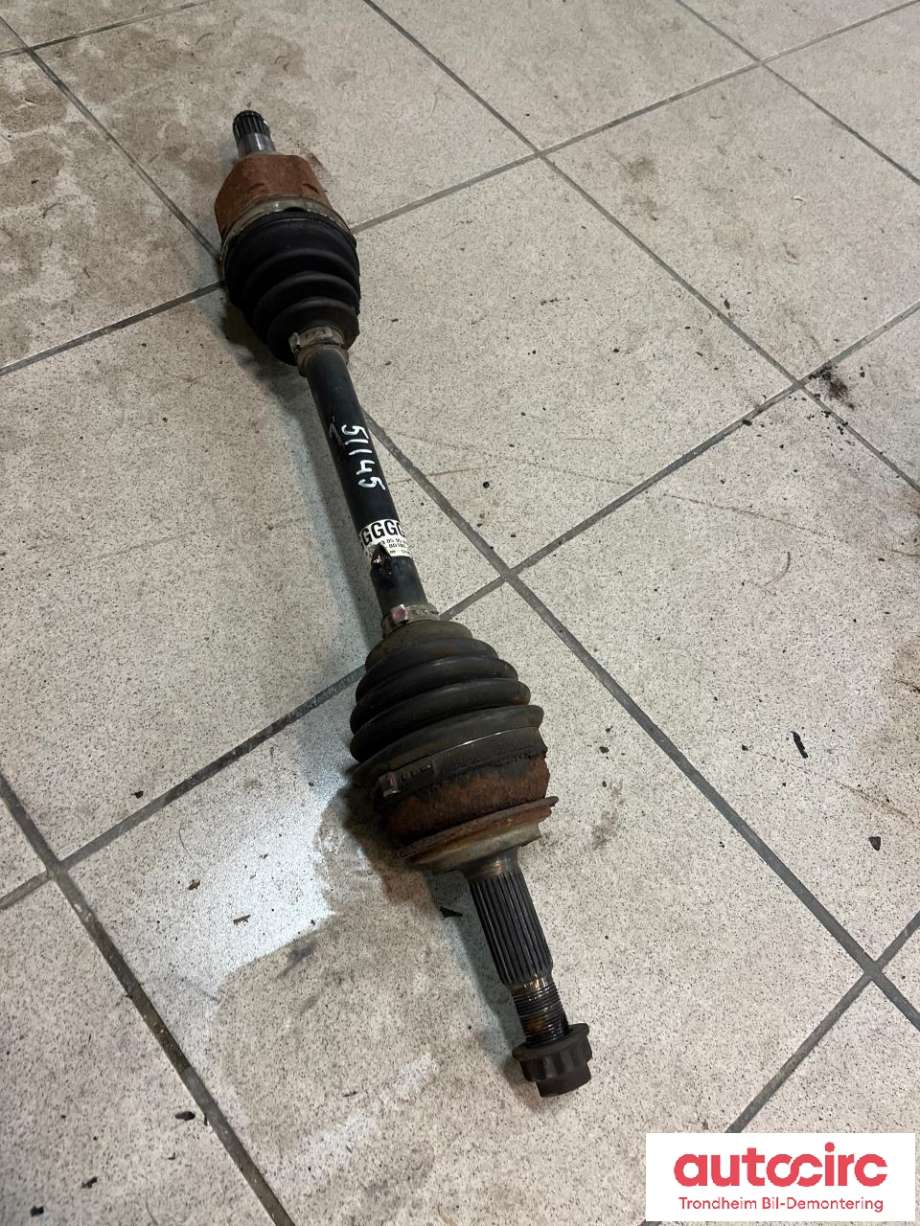 Drivaksel venstre foran, diesel/manuell til Toyota Yaris, 2006-2009 (Type II, Fase 1)  (434200D180)