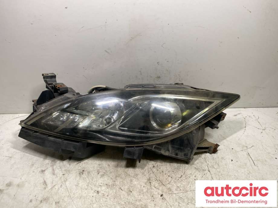 Frontlykt venstre halogen til Mazda 6 2008-2010 (Type II, Fase 1) (..|GS1F-51-0L0J|)