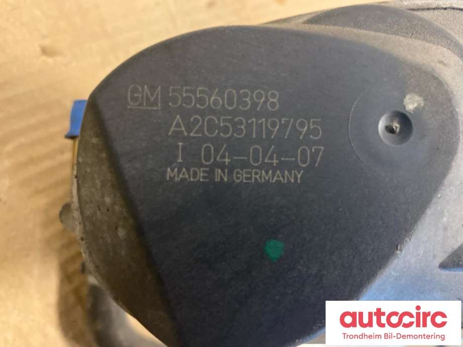 Spjeldhus til Opel Astra H 2004-2009  (..|93190367|55560398|A2C53119795)