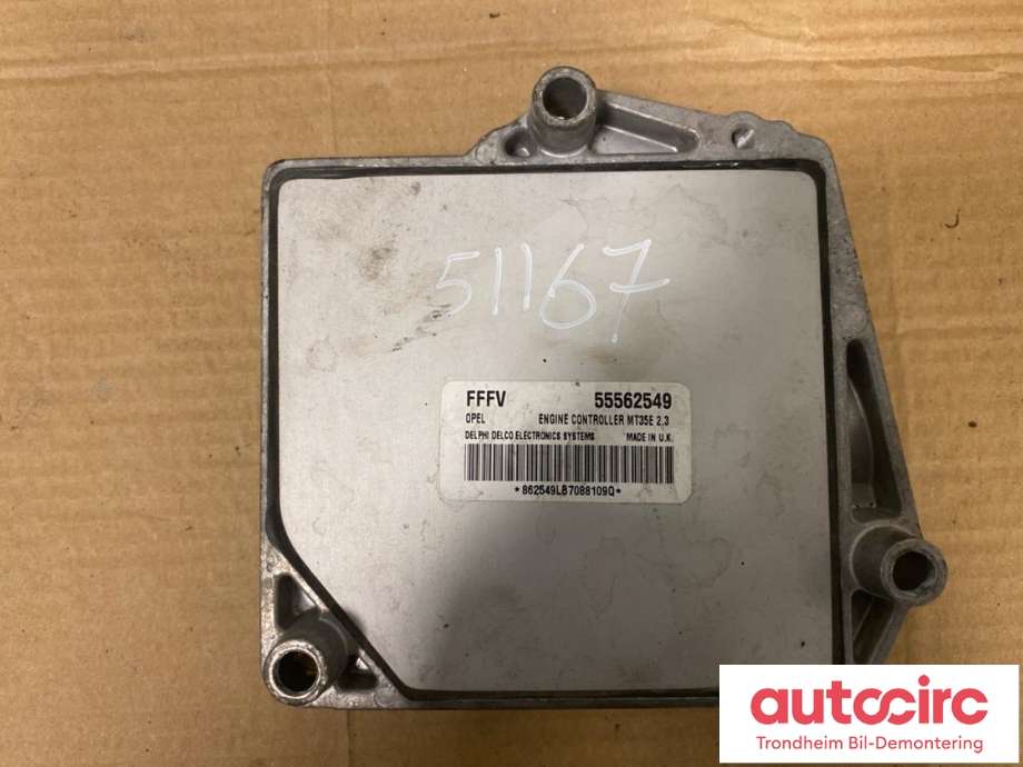 Styreenhet motor til Opel Astra H, 2004-2009  (DELPHI|12242190)