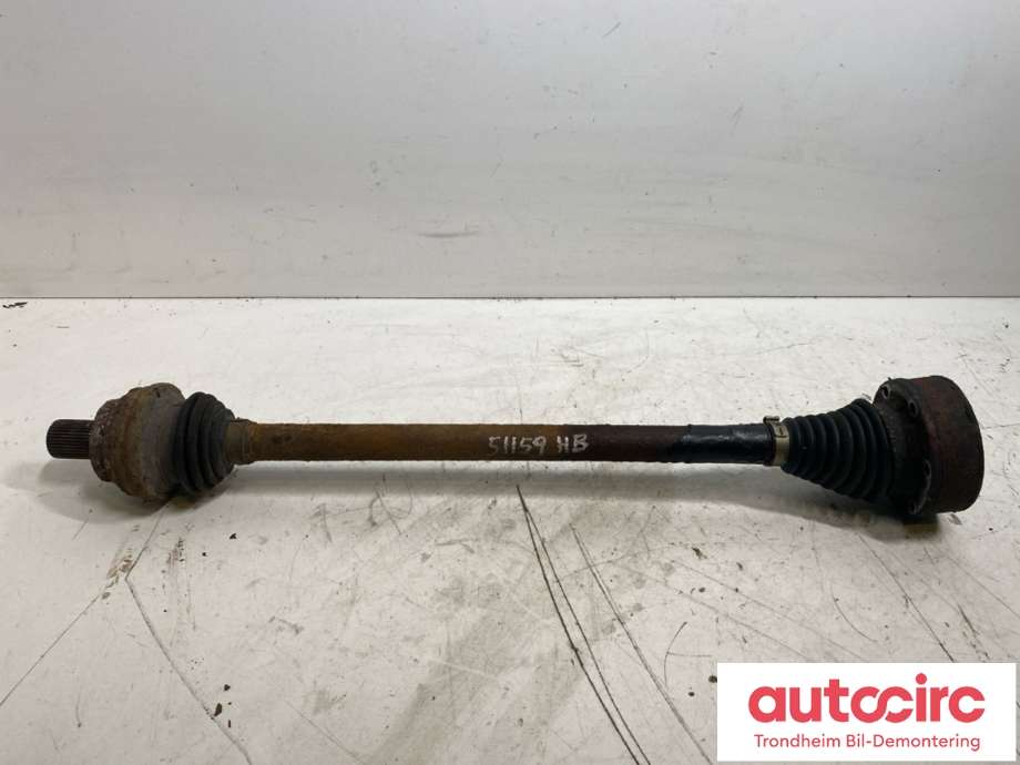 Drivaksel høyre bak, diesel/manuell til Škoda Yeti, 2009-2013 (Fase 1)  (..|1K0501204G)