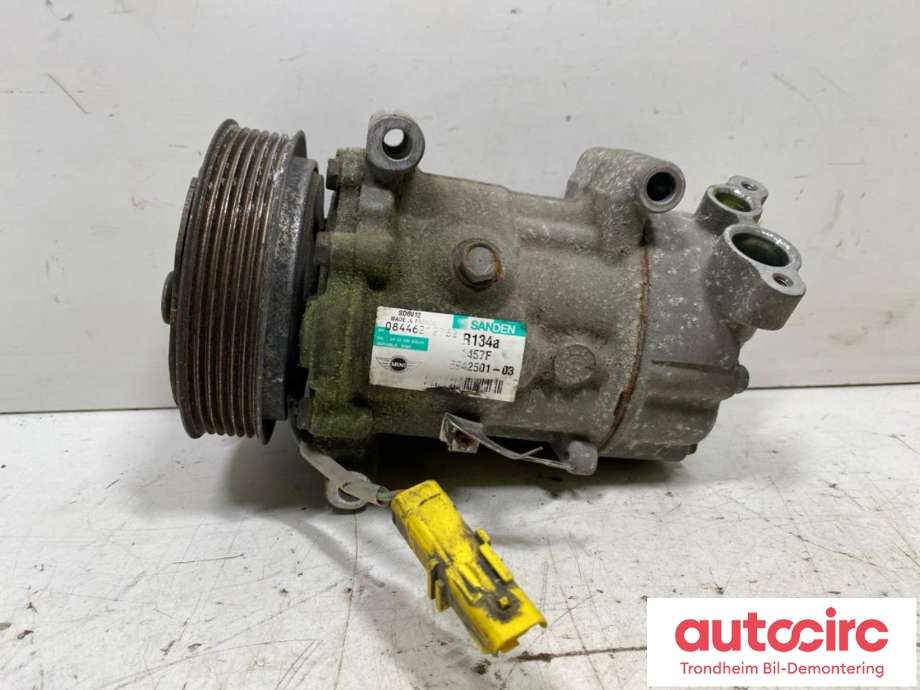Aircondition kompressor til Mini One/Cooper 2007-2014 (R55-57) (R55-57) (SANDEN|64529223392|6942501-03|)