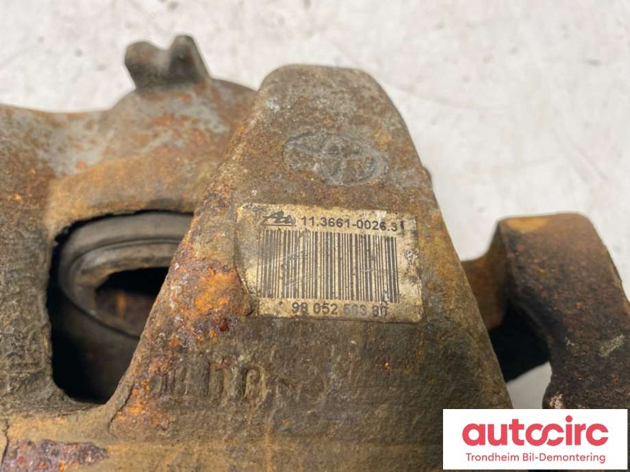 Bremsecaliper høyre foran til Peugeot Traveller 2017-->>  (1613260180|1651761480|)