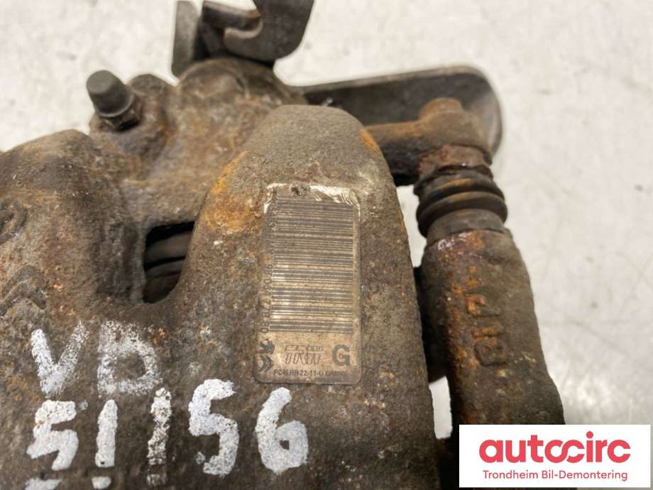 Bremsecaliper venstre bak til Peugeot Traveller 2017-->>  (1617937580|1651761780|)