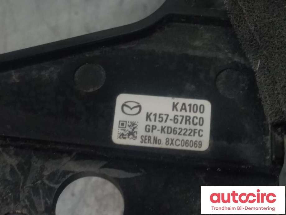 Parkeringskamera foran til Mazda CX-5 2017-->> (Type II)  (..|K157-67RC0|K157-67-RC0A|K15767RC0A| GP-KD6222FC)