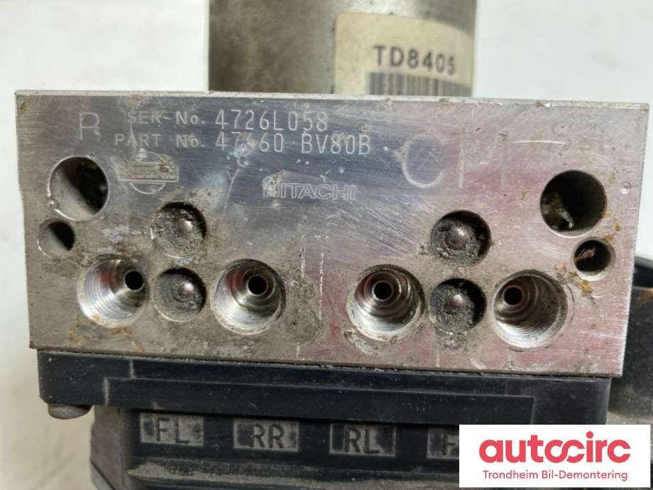 ABS sentral til Nissan Juke 2014-2018 (Fase 2)  (47660BV81B|)