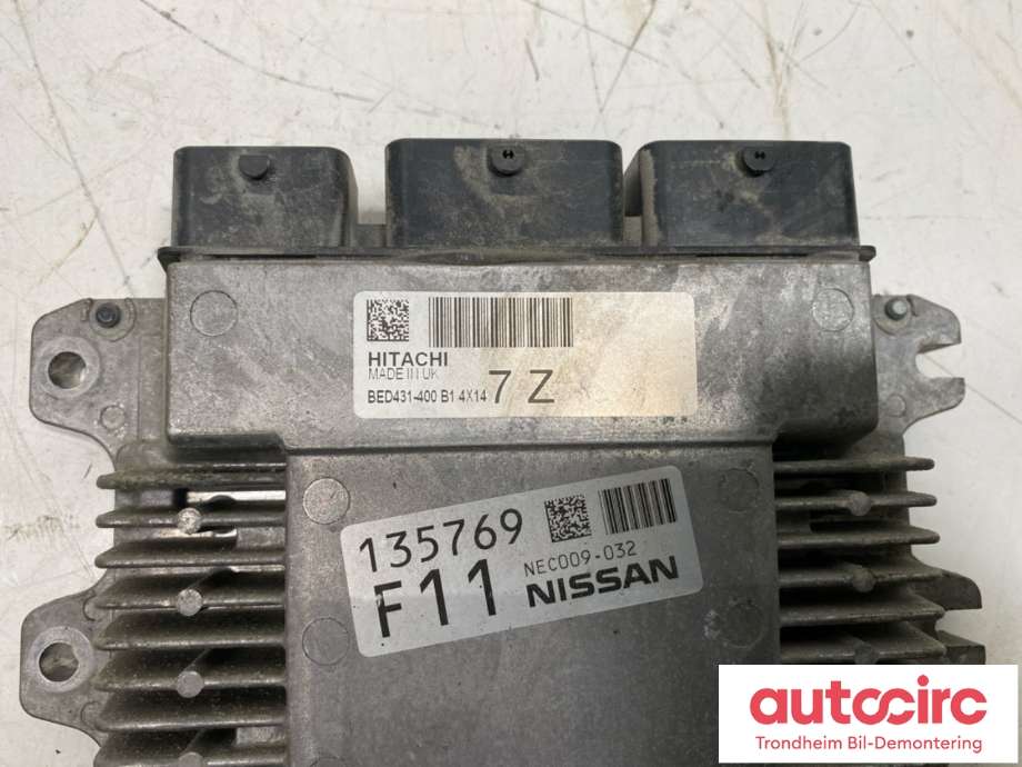 Styreenhet motor til Nissan Juke 2014-2018 (Fase 2)  (HITACHI|23703BV82A|BED431-400 B1|)