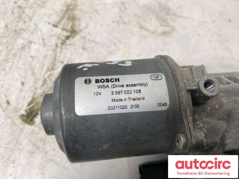 Viskermotor frontrute til Isuzu D-Max 2021-->> (Type III)  (BOSCH|3397022108|1397226004|)