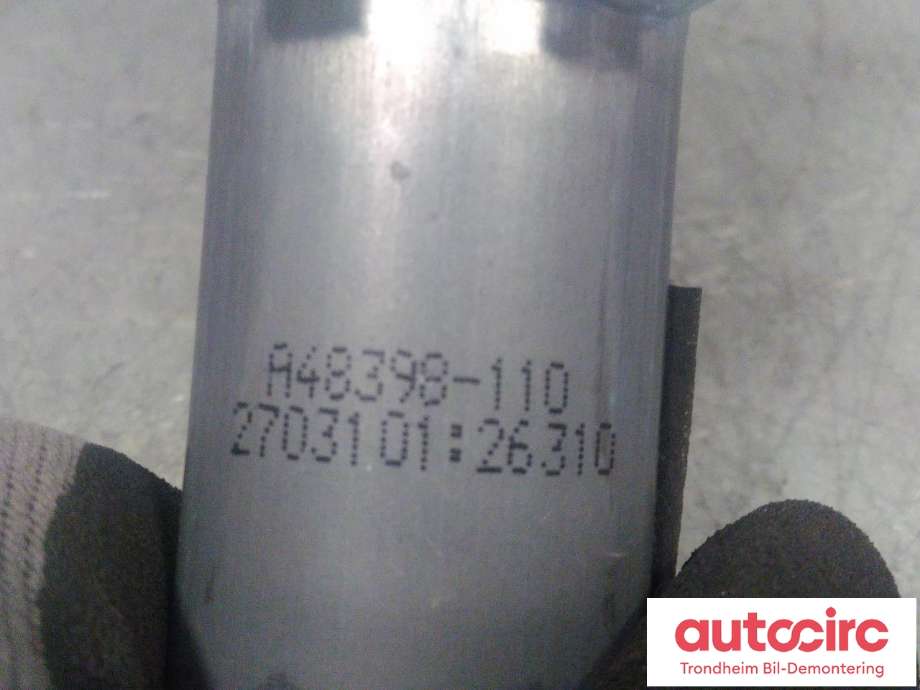 Ruteheis, kun motor, høyre bak til Porsche Panamera 2009-2017 (Type I) (970) (970) (...|97062410101|97062410102|970 624 101 01| 970 624 101 02)