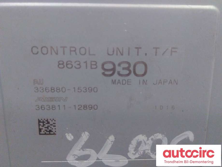 Styreenhet 4WD til Mitsubishi L200 2019-->> (Type V, Fase 2)  (AISIN|8631B930|336880-15390|363811-12890)