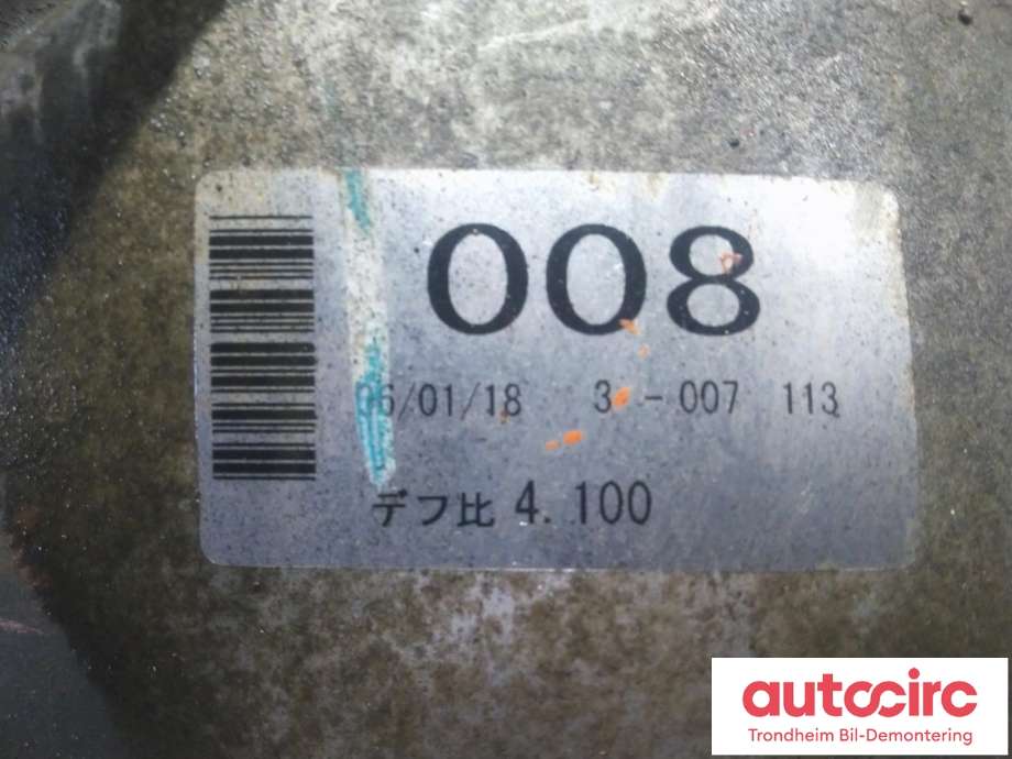 Kardang klokke foran til Mitsubishi L200 2006-2015 (Type IV)  (MITSUBISHI|3541A017|)