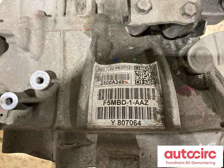 Girkasse manuell til Mitsubishi Space Star 2013-->> (Type II)  (F5MBD-1-AAZ|2500A352|)