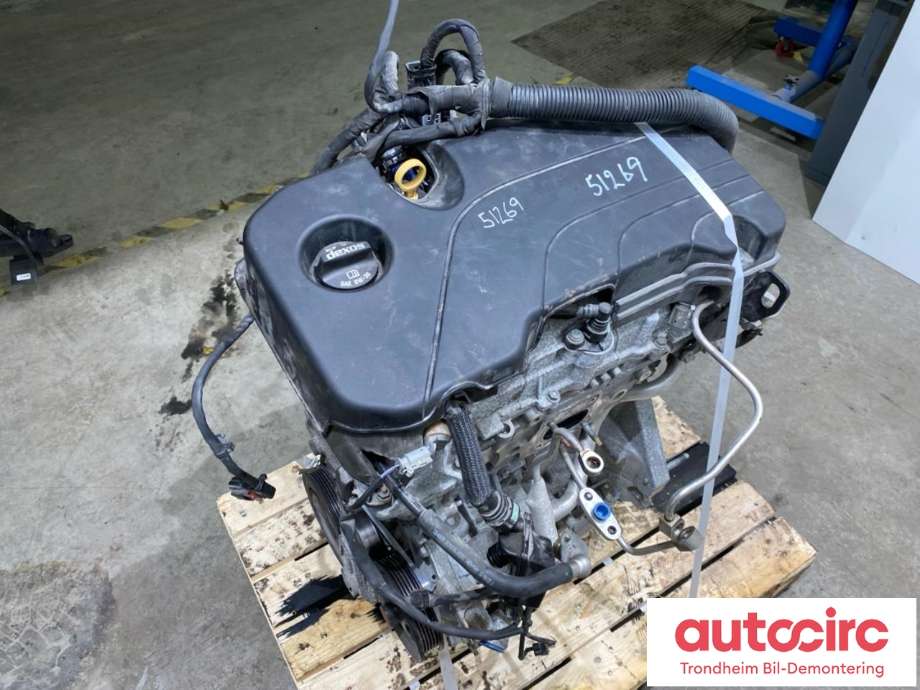 Motor bensin til Opel Astra K 2015-->>  (B14XFT|12650830|95523654|)