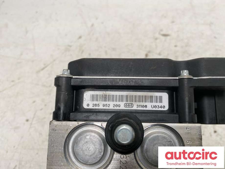 ABS sentral til Peugeot 508 2011-2014 (Type I, Fase 1)  (BOSCH|9678189680|1610368580|1680901280| 16 103 685 80| 16 809 012 80| 96 781 896 80| 0265252618| 0265952209)