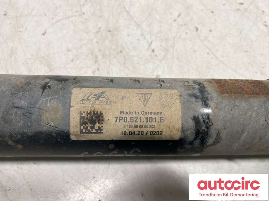 Mellomaksel fremre til Porsche Cayenne 2010-2017 (92A) (92A) (..|958 521 101|7P0 521 101 E|95842101001| 95842101002| 95842101003| 95842101004)