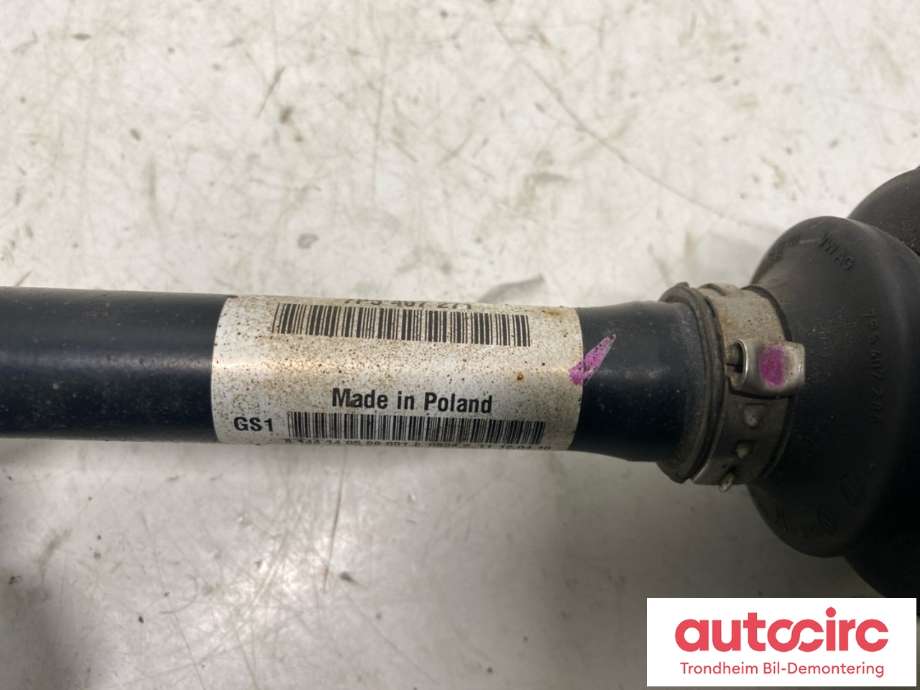 Drivaksel venstre foran, bensin/automat til Porsche Cayenne 2010-2017 (92A) (92A) (..|95834903800|95834903802|95834903801)