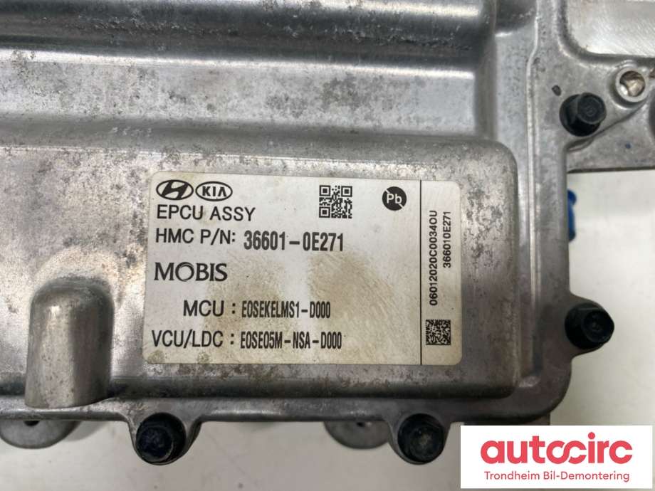 Motor power controller elbil (EPCU/PDM) til Hyundai Kona 2017-2021 (Type I, Fase 1) (366010E271|36601-0E271|)