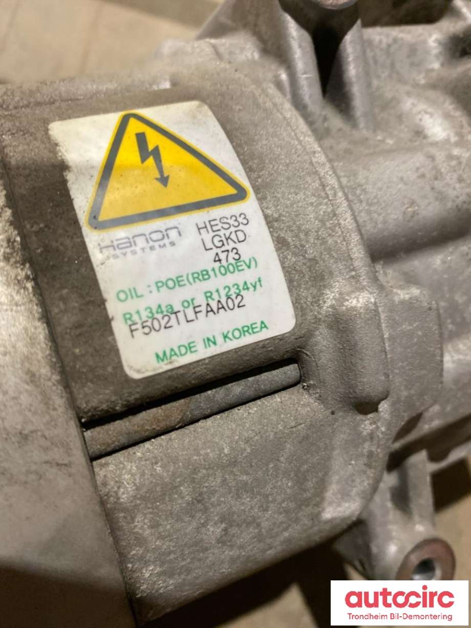 Aircondition kompressor hybrid til Kia Optima 2014-2017 (HANON SYSTEM|97701E6100|20160617380|)
