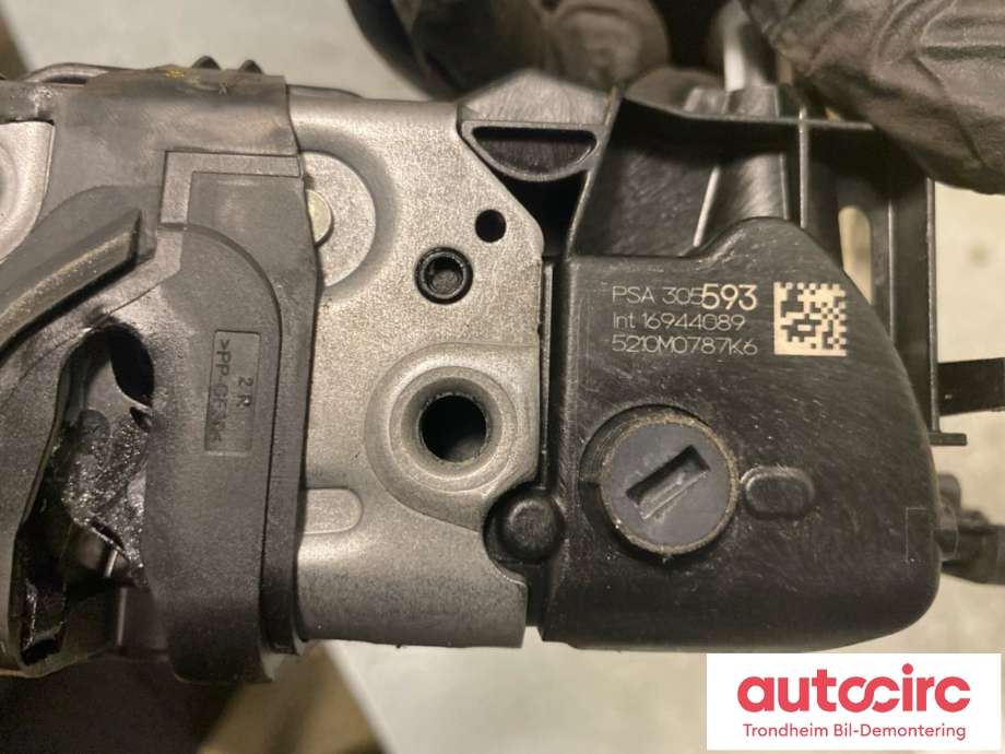 Låsekasse høyre bak til Peugeot e-2008 2019-->>  (...|305593|9830559380|9844443480)