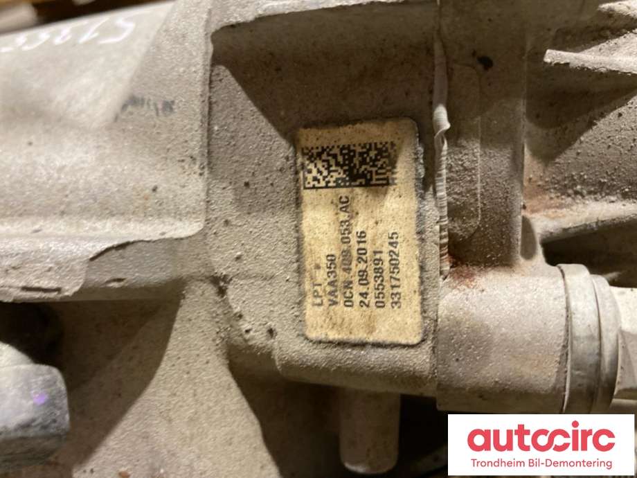 Girkasse 4WD fordelingskasse til VW Caddy 2015-2020 (Type III, Fase 3)  (LPT|0CN409053AM|0CN409053AR|02C.927.755.K)