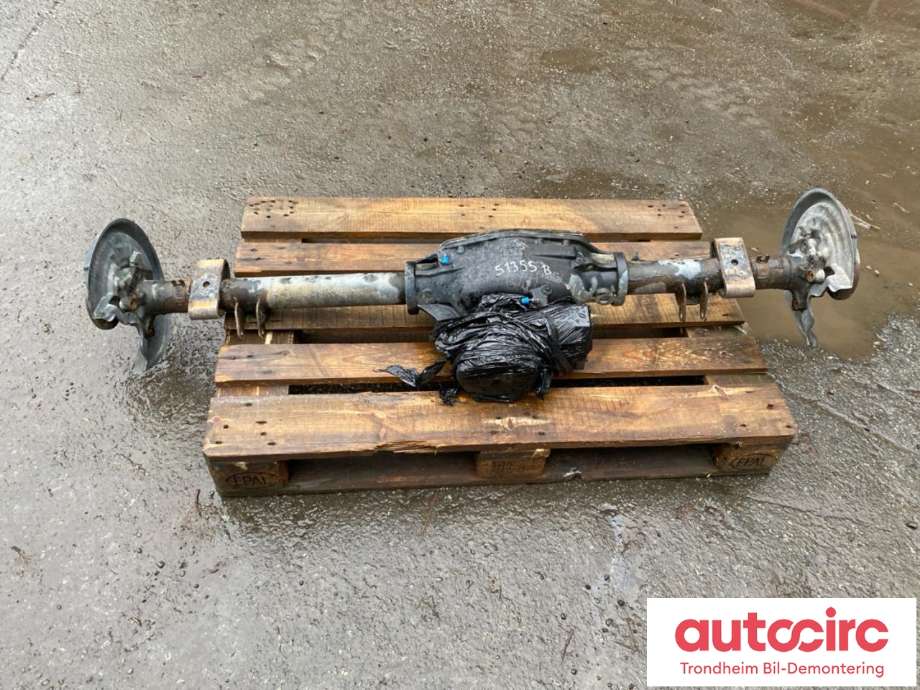 Bakaksel til VW Caddy 2015-2020 (Type III, Fase 3)  (LES INFO|2K5500051BE|2K5 500 051 BE|)