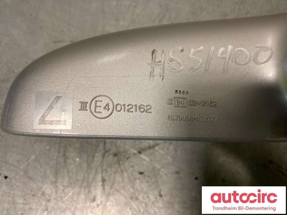 Speil høyre til Suzuki Liana 2004-2010 (Fase 2)  (...|84701-54G91-Z2S|8470154G91Z2S|)
