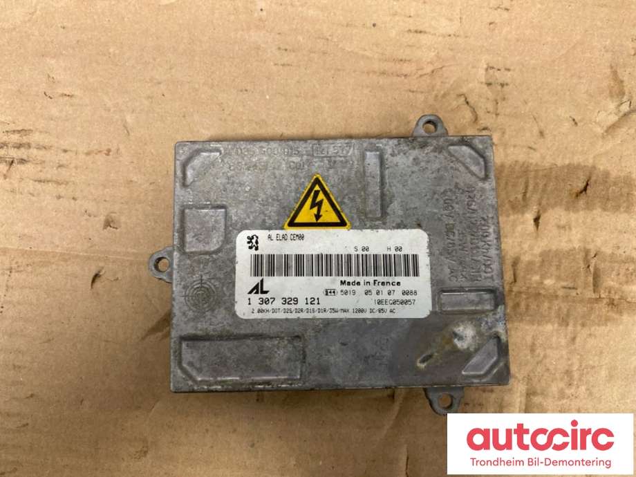 Styreenhet xenon/ballast til Peugeot 307 2005-2008 (Fase 2) (AL|1307329121|6224K0|)