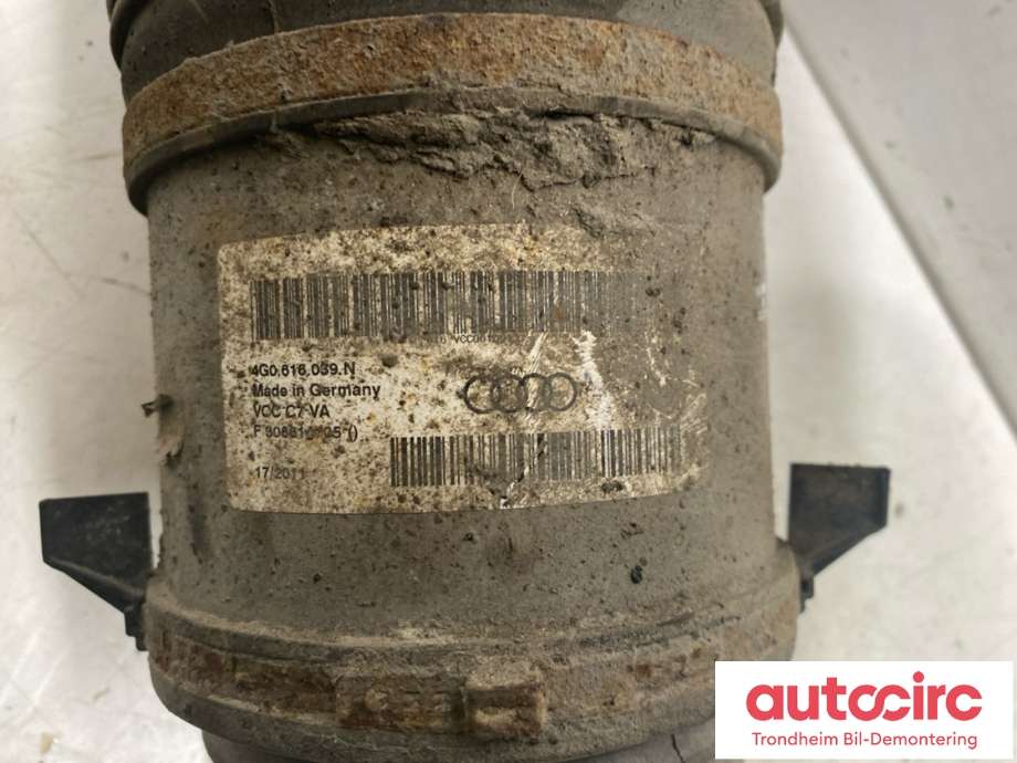 Fjær foran nivå luftpute/belg til Audi A7 2010-2014 (Type I, Fase 1)  (4G0616039AK|4G0616039AP|)
