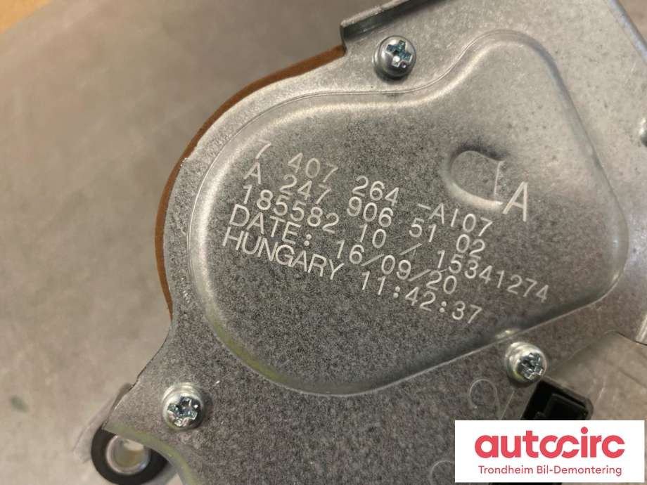 Viskermotor bakrute til Mercedes A-Klasse 2018-->> (W177) (W177) (...|A2479065102|)