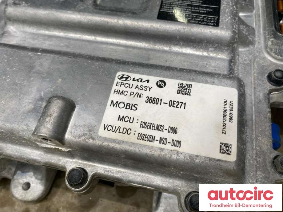 Motor power controller elbil (EPCU/PDM) til Hyundai Kona 2017-2021 (Type I, Fase 1)  (..|366010E271|)