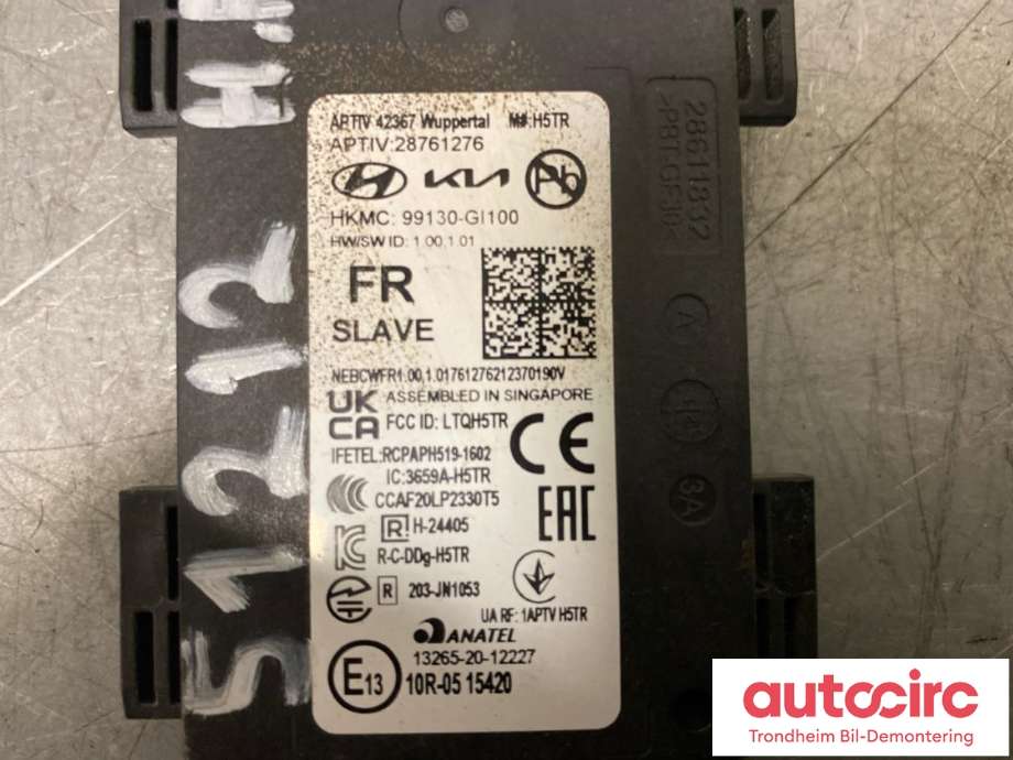 Sensor blindsone til Hyundai Ioniq 5 2021-->>  (ANATEL|99130-GI100|99130GI100|)