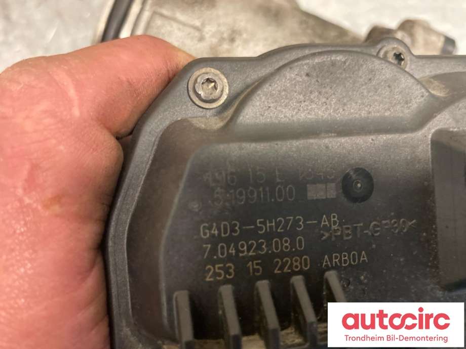 EGR-ventil til Jaguar XE 2015-->>  (...|JDE38249|G4D35H273AB|JDE39607| G4D35H273AC| G4D3-5H273-AB)