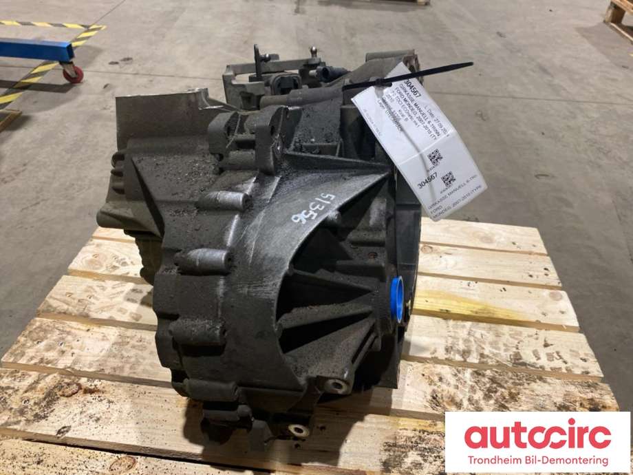 Girkasse manuell 6-trinn til Ford Mondeo 2007-2010 (Type IV, Fase 1)  (..|1568802|9G9R-7002-XA|)
