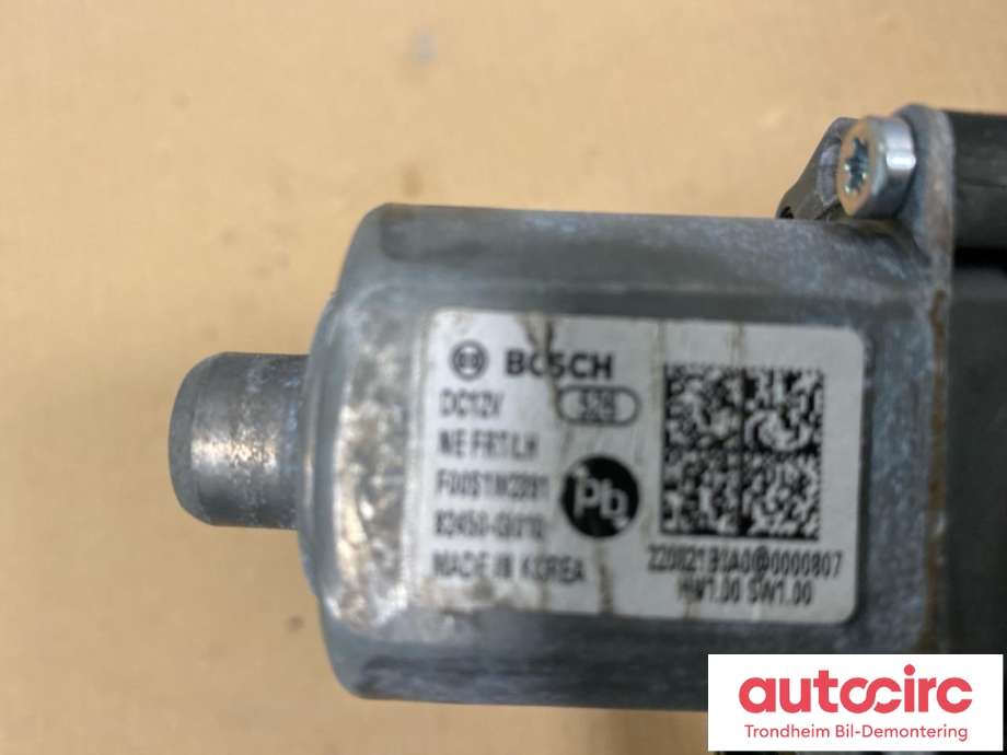 Ruteheis, kun motor, venstre foran til Hyundai Ioniq 5 2021-->>  (BOSCH|82450GI010|)