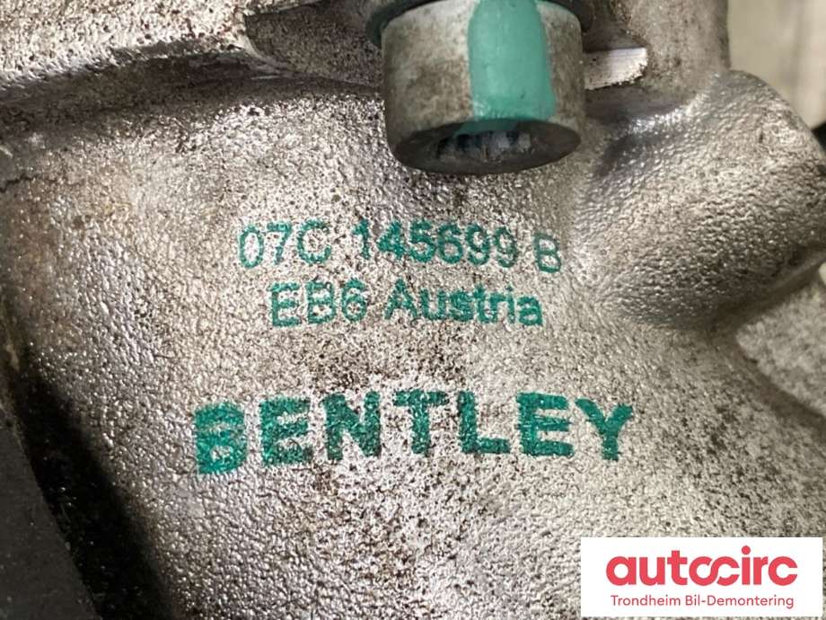 Turbo til Bentley Flying Spur 2005-2013  (HØYRE SIDE|07C145061AA|07C145061AH|07C145061R)